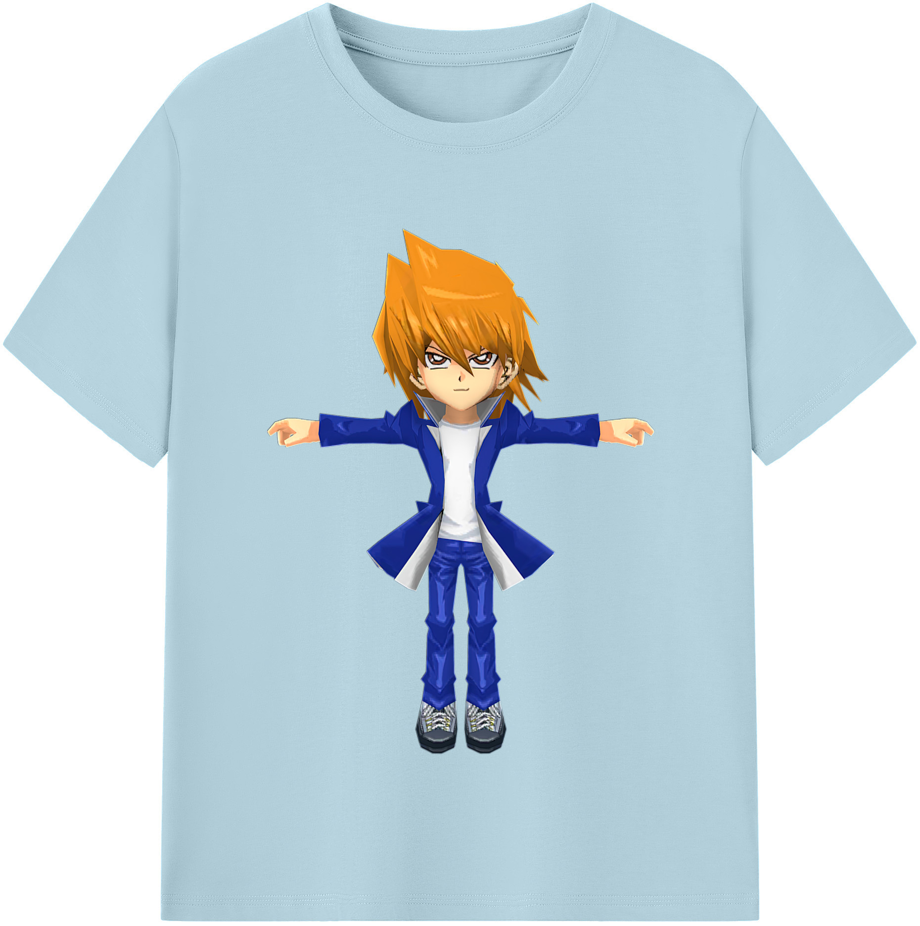 （画像用） 遊☆戯☆王 Yu-Gi-Oh! 綿100％半袖Tシャツ（フロントプリント）